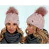 Fashionweek Dámska zimná čiapka s brmbolcom JENOT podšitý hrejivým fleecom ZIZI-V23 Farba: světle růžová, Veľkosť: Universal Fashionweek Dámska zimná čiapka s brmbolcom JENOT podšitý hrejivým fleecom ZIZI-V23 Farba: světle růžová, Veľkosť: Universal