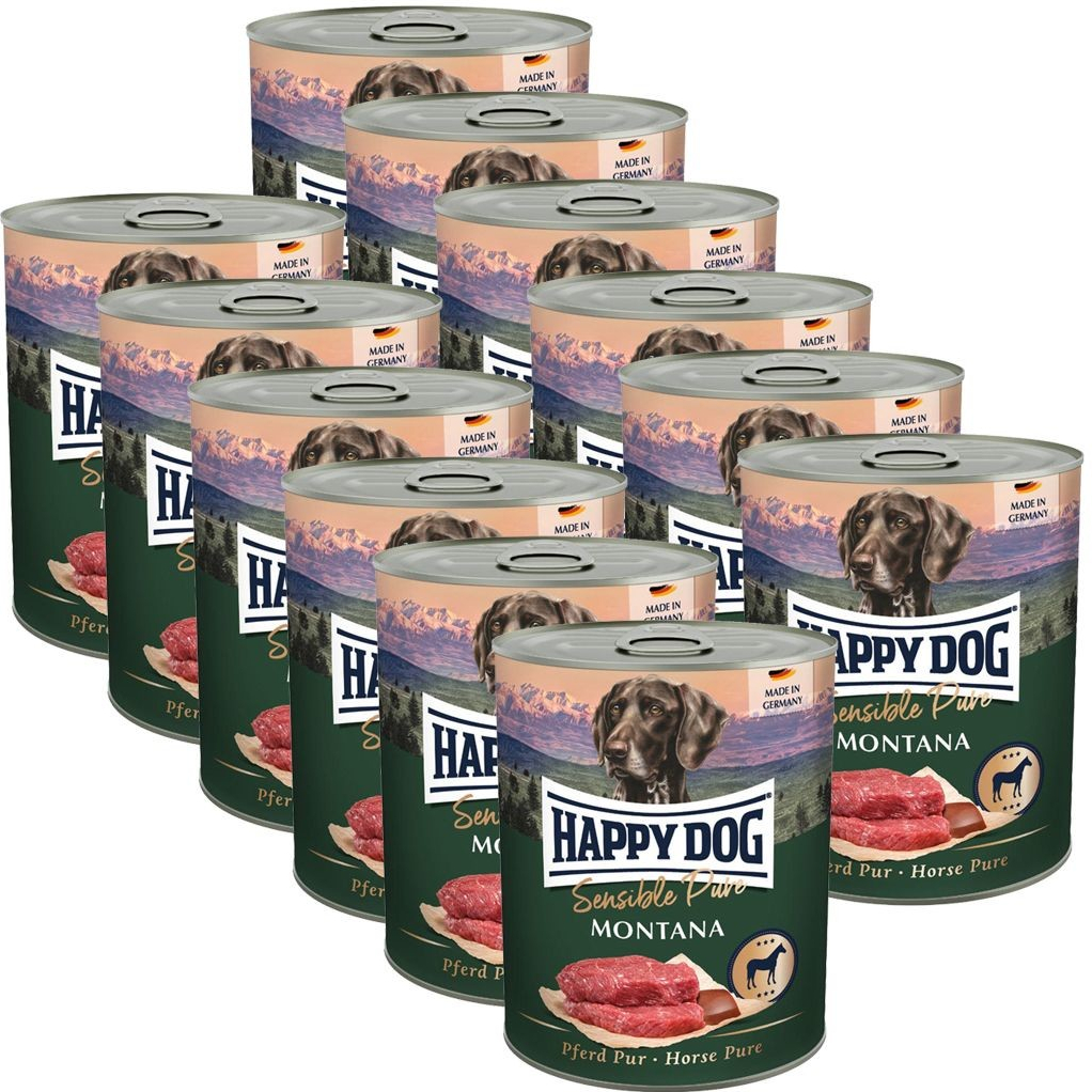 Happy Dog Sensible Pure Montana konské mäso 24 x 200 g
