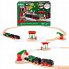 Brio World 36014 Vianočná vlaková sada s parnou lokomotívou na batérie Brio World 36014 Vianočná vlaková sada s parnou lokomotívou na batérie