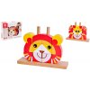 Vkladačka Teddies Skladačka Lev drevo 19ks (6927049051067) Vkladačka Teddies Skladačka Lev drevo 19ks (6927049051067)