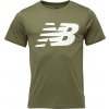 Pánske tričko New Balance, NB CLASSIC NB TEE khaki,biela XL Pánske tričko New Balance, NB CLASSIC NB TEE khaki,biela XL