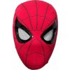 Maska na tvár Spider-Man plastová super hrdina červená Maska na tvár Spider-Man plastová super hrdina červená