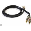 Dynavox Cinchkabel RCA Black 0,5m - Signálový RCA cinch kabel Dynavox Cinchkabel RCA Black 0,5m - Signálový RCA cinch kabel