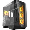 darkFlash DY470 čierna / ATX / 4X 120 mm / 2x USB-A / 1x USB-C / priehľadná bočnica / bez zdroja (DY470 Black) darkFlash DY470 čierna / ATX / 4X 120 mm / 2x USB-A / 1x USB-C / priehľadná bočnica / bez zdroja (DY470 Black)