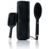 GHD Glide teplovzdušný kratáč, iontová technológia, darčeková sada, Iced Luxe Collection, čierna GHD Glide teplovzdušný kratáč, iontová technológia, darčeková sada, Iced Luxe Collection, čierna