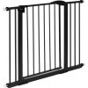 EcoToys závorová brána 74-105 cm oceľové prídavné panely čierna