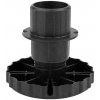 Hettich 9306015/44748 Korrekt noha 70 mm čierna Hettich 9306015/44748 Korrekt noha 70 mm čierna