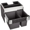 Blanco Select - Vstavaný odpadkový kôš, delený, objem 49 l 526208 Blanco Select - Vstavaný odpadkový kôš, delený, objem 49 l 526208