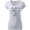 Barová chémia - pivo - Dámske tričko Pure - 2XL ( Svetlosivý melír ) Barová chémia - pivo - Dámske tričko Pure - 2XL ( Svetlosivý melír )
