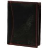 Pánska kožená peňaženka Money Kepper CDD 5601 BIRD čierno-červená, motív orla 10 x 13 x 2,5 cm Pánska kožená peňaženka Money Kepper CDD 5601 BIRD čierno-červená, motív orla 10 x 13 x 2,5 cm
