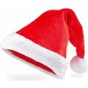 Plyšová čiapka svätého Mikuláša s pompónom Plyšová čiapka svätého Mikuláša s pompónom