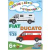 Papierový model - 2x Fiat Ducato Papierový model - 2x Fiat Ducato