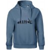 Evoluce Windsurfing - Oversized mikina dámská Moon - kratšia + širšia - M ( Denim ) Evoluce Windsurfing - Oversized mikina dámská Moon - kratšia + širšia - M ( Denim )