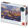 Dino - Puzzle Pohľad na Hradčany, neón - 1000 dielov Dino - Puzzle Pohľad na Hradčany, neón - 1000 dielov
