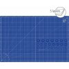 Texi Podložka na rezanie 90 x 60 cm Blue Texi Podložka na rezanie 90 x 60 cm Blue