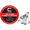 Coilology Tri-Core Fused Clapton předmotané spirálky SS316 0,33ohm 10ks Coilology Tri-Core Fused Clapton předmotané spirálky SS316 0,33ohm 10ks