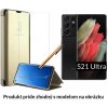 Otváracie Púzdro Luxria Clear View pre Samsung - Zlaté Samsung: Galaxy S21 Ultra Otváracie Púzdro Luxria Clear View pre Samsung - Zlaté Samsung: Galaxy S21 Ultra
