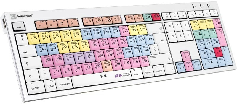 Logickeyboard AVID Pro Tools keyboard :ALBA (Mac)