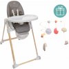 CHICCO Stolička jedálenská Polly Armonia - Scandinavian + Hrazdička Rainbow CHICCO Stolička jedálenská Polly Armonia - Scandinavian + Hrazdička Rainbow
