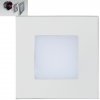 Schodiskové LED svietidlo Emithor Step Light biele štvorcové 1W - 48320 Schodiskové LED svietidlo Emithor Step Light biele štvorcové 1W - 48320