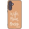 Picasee silikonový černý obal pro Samsung Galaxy A35 5G A356B - Boss Mama Picasee silikonový černý obal pro Samsung Galaxy A35 5G A356B - Boss Mama