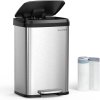 Songmics Odpadkový kôš 50 l LTB530E50