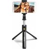 Bluetooth selfie tyč ALIGATOR HA12, čierna Bluetooth selfie tyč ALIGATOR HA12, čierna