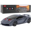 Rastar RC auto Lamborghini Sesto Elemento RTR sivá 1:14