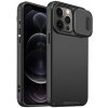 AppleKing matný kryt s posuvnou krytkou kamery na iPhone 12 Pro Max - čierny - možnosť vrátiť tovar ZADARMO do 30tich dní AppleKing matný kryt s posuvnou krytkou kamery na iPhone 12 Pro Max - čierny - možnosť vrátiť tovar ZADARMO do 30tich dní