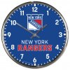 Wincraft Hodiny New York Rangers NHL Chrome Clock Wincraft Hodiny New York Rangers NHL Chrome Clock