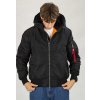 Alpha Industries bunda pánska bomber s kapucňou MA-1 HOODED, veľkosť M Alpha Industries bunda pánska bomber s kapucňou MA-1 HOODED, veľkosť M