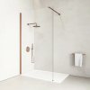 Walk-in Rose Gold sprchová stena 80, 200cm, 8mm Walk-in Rose Gold sprchová stena 80, 200cm, 8mm