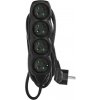EMOS Predlžovací kábel 5 m / 4 zásuvky / čierny / PVC / 1,5 mm2 PC0415R EMOS Predlžovací kábel 5 m / 4 zásuvky / čierny / PVC / 1,5 mm2 PC0415R