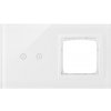 Rámček 2-násobný (2TH+Z) biela SIMON54 Touch (simon) Rámček 2-násobný (2TH+Z) biela SIMON54 Touch (simon)