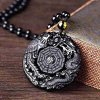 BudNej amulet ŽIVOTNÁ ROVNOVÁHA z obsidiánu MN6010 BudNej amulet ŽIVOTNÁ ROVNOVÁHA z obsidiánu MN6010