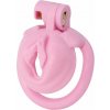 Hidden Desire Extreme Sissy Trainer Cock Cage X-Short Pink, pás cudnosti pre mužov 20 mm Hidden Desire Extreme Sissy Trainer Cock Cage X-Short Pink, pás cudnosti pre mužov 20 mm
