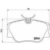 BREMBO Súprava brzdových doštičiek P 50 008 BREMBO Súprava brzdových doštičiek P 50 008