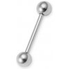 Oceľový piercing Barbell -10ks Veľkosť: 1,2 x 10mm Oceľový piercing Barbell -10ks Veľkosť: 1,2 x 10mm