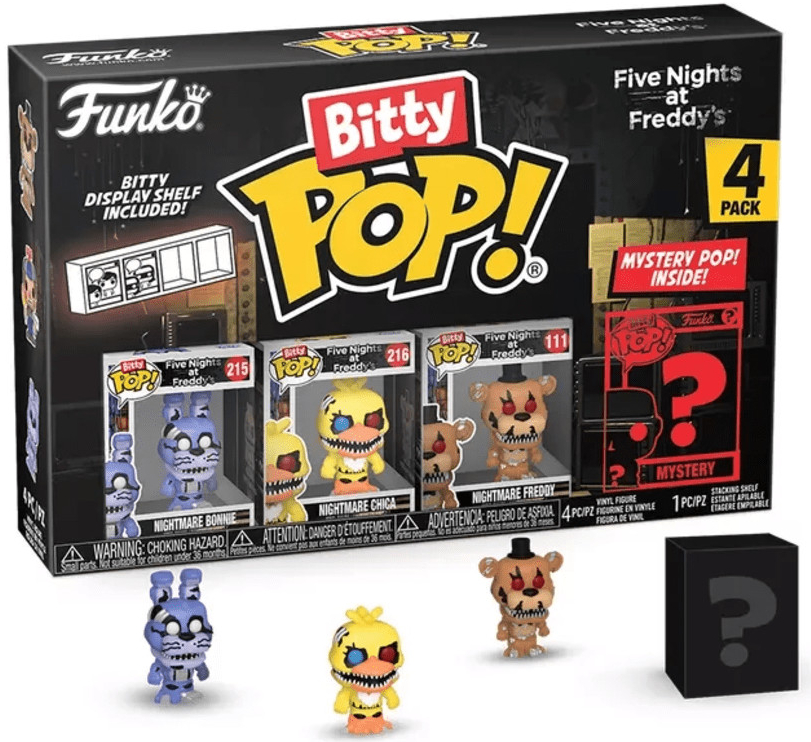 Funko Bitty Pop! Five Nights at Freddy’s Nightmare Bonnie 4 pack