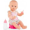 Bábika Emma pije a ciká Mon Grand Poupon Corolle s modrými klipkajúcimi očami a 3 doplnky 36 cm od 24 mes Bábika Emma pije a ciká Mon Grand Poupon Corolle s modrými klipkajúcimi očami a 3 doplnky 36 cm od 24 mes