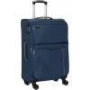 Cestovný kufor d&n 4W M 6764N-06 61 L modrá Cestovný kufor d&n 4W M 6764N-06 61 L modrá