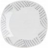 BANQUET tanier porcelánový plytký CHARME 25 x 25 cm BANQUET tanier porcelánový plytký CHARME 25 x 25 cm