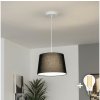 Brilagi - LED luster na lanku CERIA 1xE27/40W/230V pr. 30 cm čierny EG300171+EG781038 + záruka 3 roky zadarmo Brilagi - LED luster na lanku CERIA 1xE27/40W/230V pr. 30 cm čierny EG300171+EG781038 + záruka 3 roky zadarmo