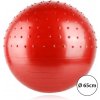 ISO 5412 Gymnastická lopta, fit lopta 65 cm, červená
