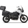 Kompletná sada čiernych hliníkových kufrov SHAD TERRA BLACK, 37L topcase 36L/47L bočné kufre, vrátane montážnej sady a platne SHAD TRIUMPH Tiger 800 Kompletná sada čiernych hliníkových kufrov SHAD TERRA BLACK, 37L topcase 36L/47L bočné kufre, vrátane montážnej sady a platne SHAD TRIUMPH Tiger 800