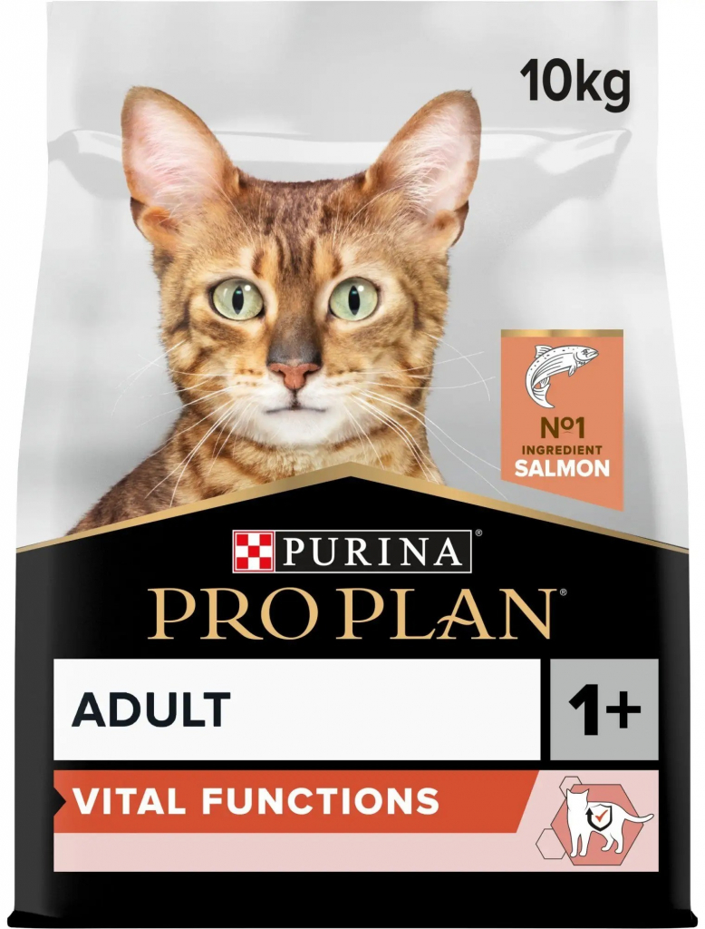 Pro Plan Cat Adult Salmon+Rice 10 kg