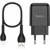 HOCO N2 Travel Charger USB Fast Charge + Lightning Cable 2AN2 Vigour Black HOCO N2 Travel Charger USB Fast Charge + Lightning Cable 2AN2 Vigour Black