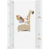 CEBA Podložka 2-hranná s pevnou doskou Comfort Giraffe 50 x 70 CEBA Podložka 2-hranná s pevnou doskou Comfort Giraffe 50 x 70
