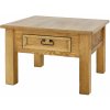 Bývaj s nami SK, Rustik konferenčný stolík ST706, jasný vosk masív,bez skla Bývaj s nami SK, Rustik konferenčný stolík ST706, jasný vosk masív,bez skla