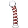 Glas Mr. Swirly Dildo 20,3 Cm